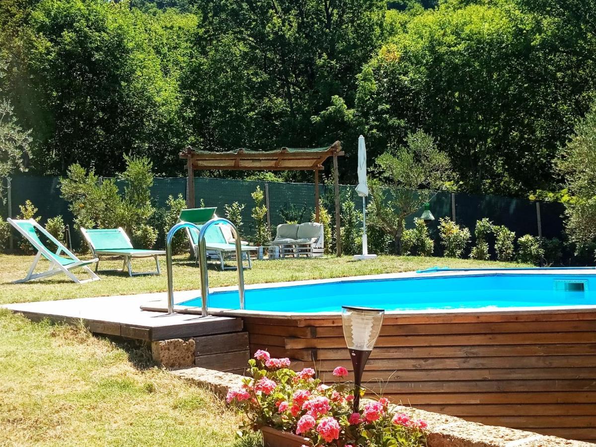 Villa Con Piscina 10 Posti Letto, L'Oliveta Di Rivalto Chianni Kültér fotó